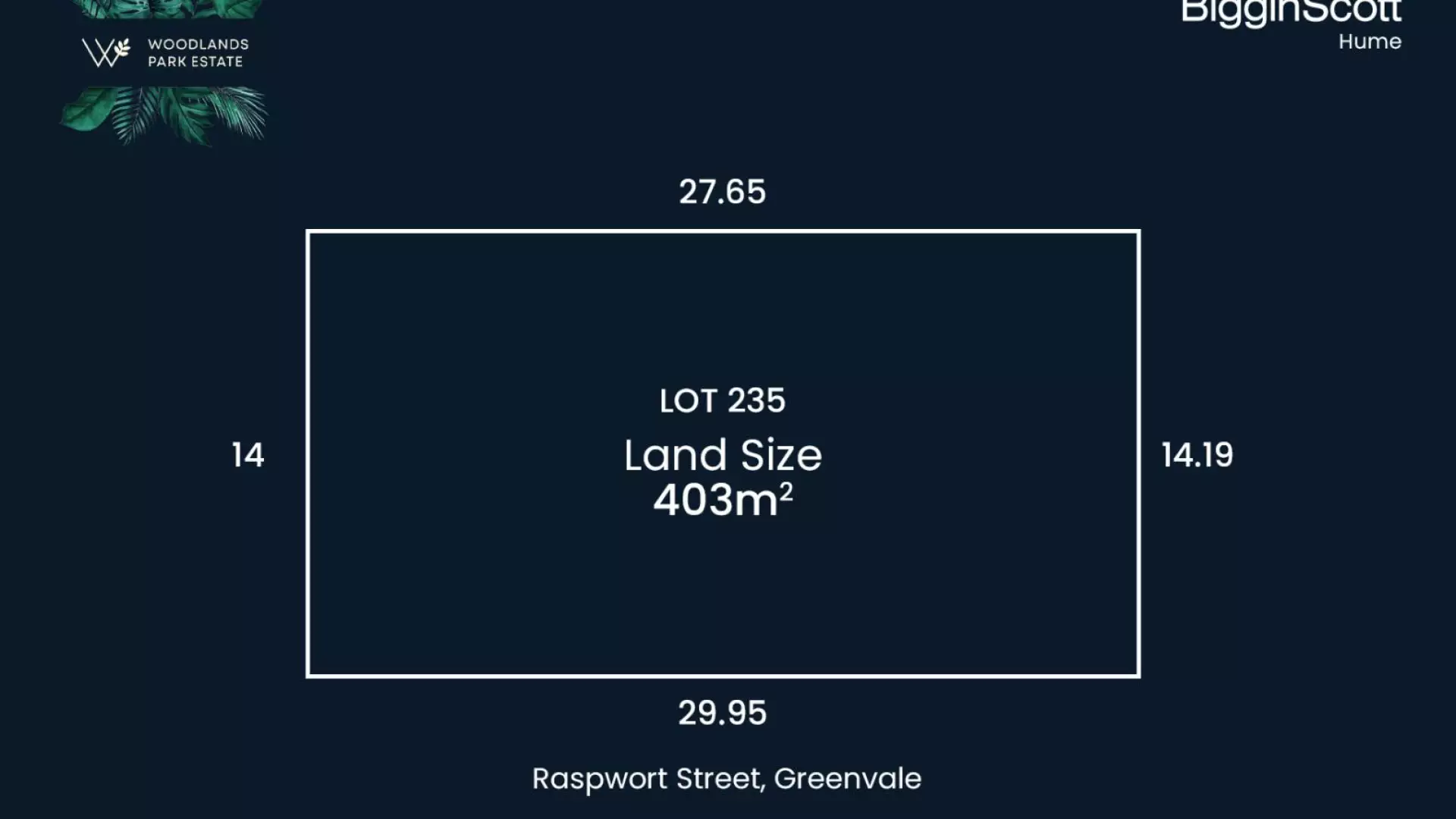 Lot 235 WOODLANDS PARK, Greenvale, Greenvale - Thumbnail 2