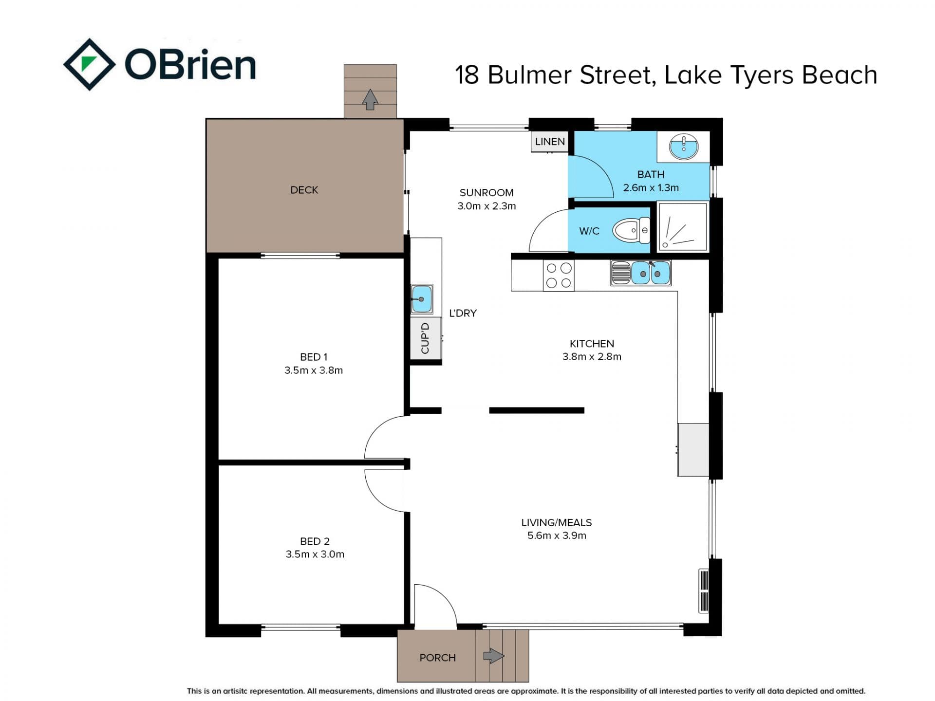 18 Bulmer Street, Lake Tyers Beach VIC, Lake Tyers Beach - Image 1