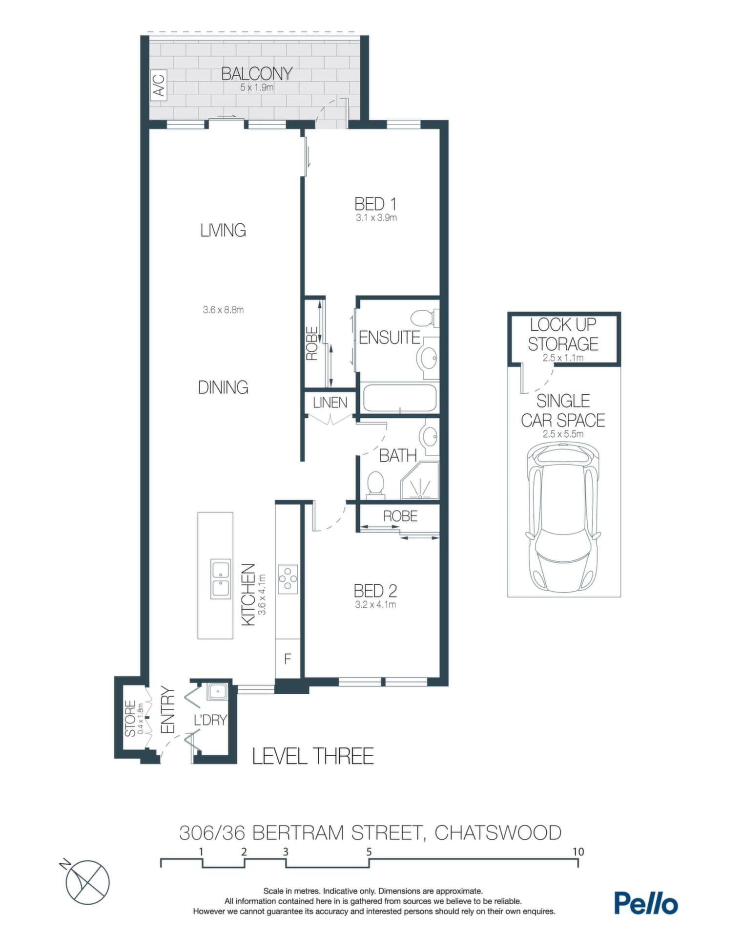 306/36 Bertram Street, Chatswood - Image 1