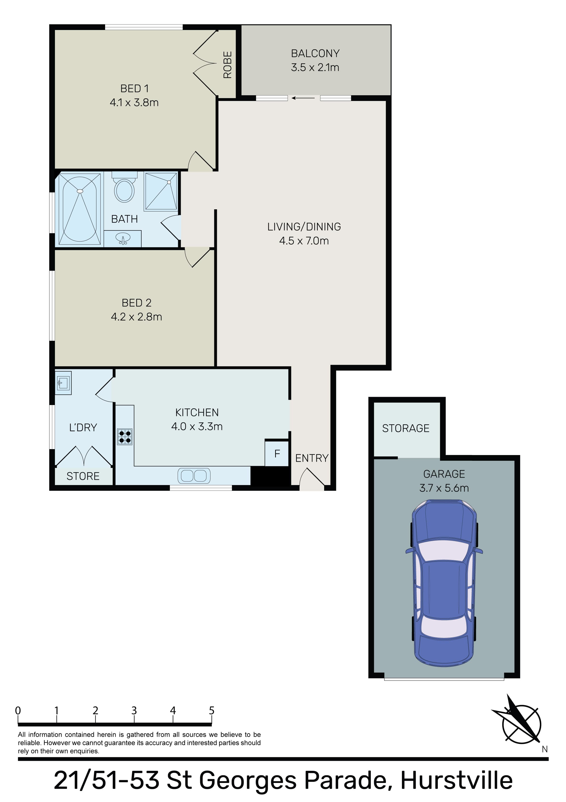 2/51-53 St Georges Parade, Hurstville, NSW, 2220, Hurstville - Thumbnail 6