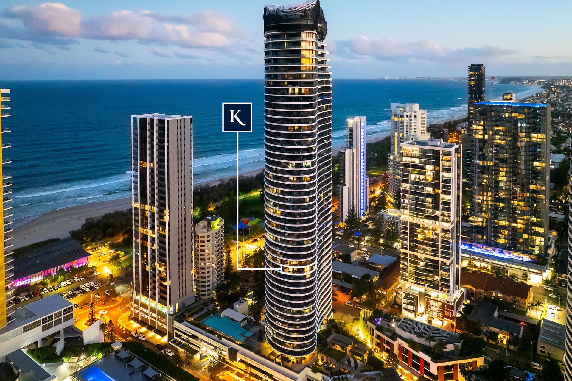 1701/1 Oracle Boulevard, Broadbeach, QLD, 4218, Bunyah - Image 1