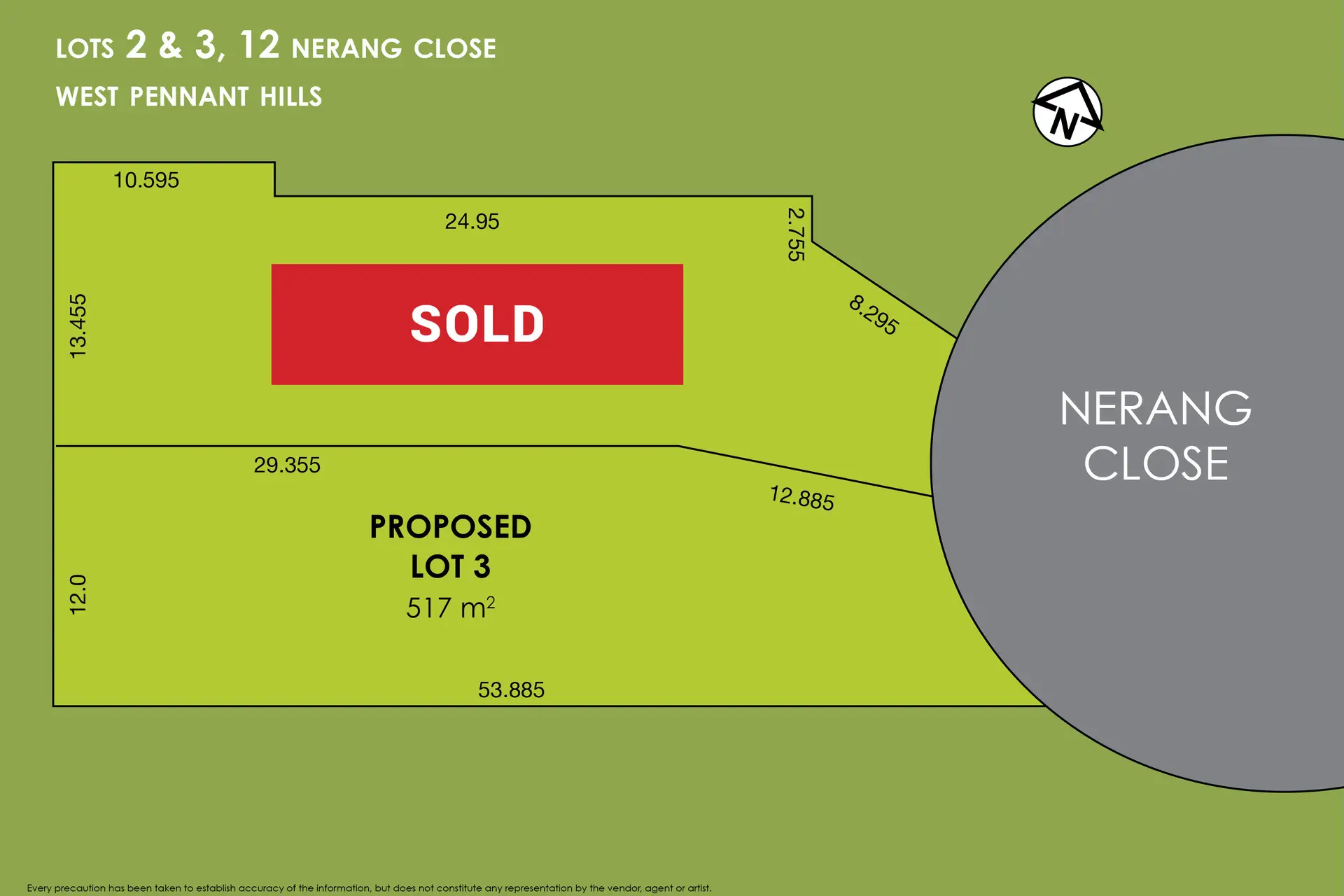 Lot 3, 12 Nerang Close, West Pennant Hills NSW, West Pennant Hills - Image 1