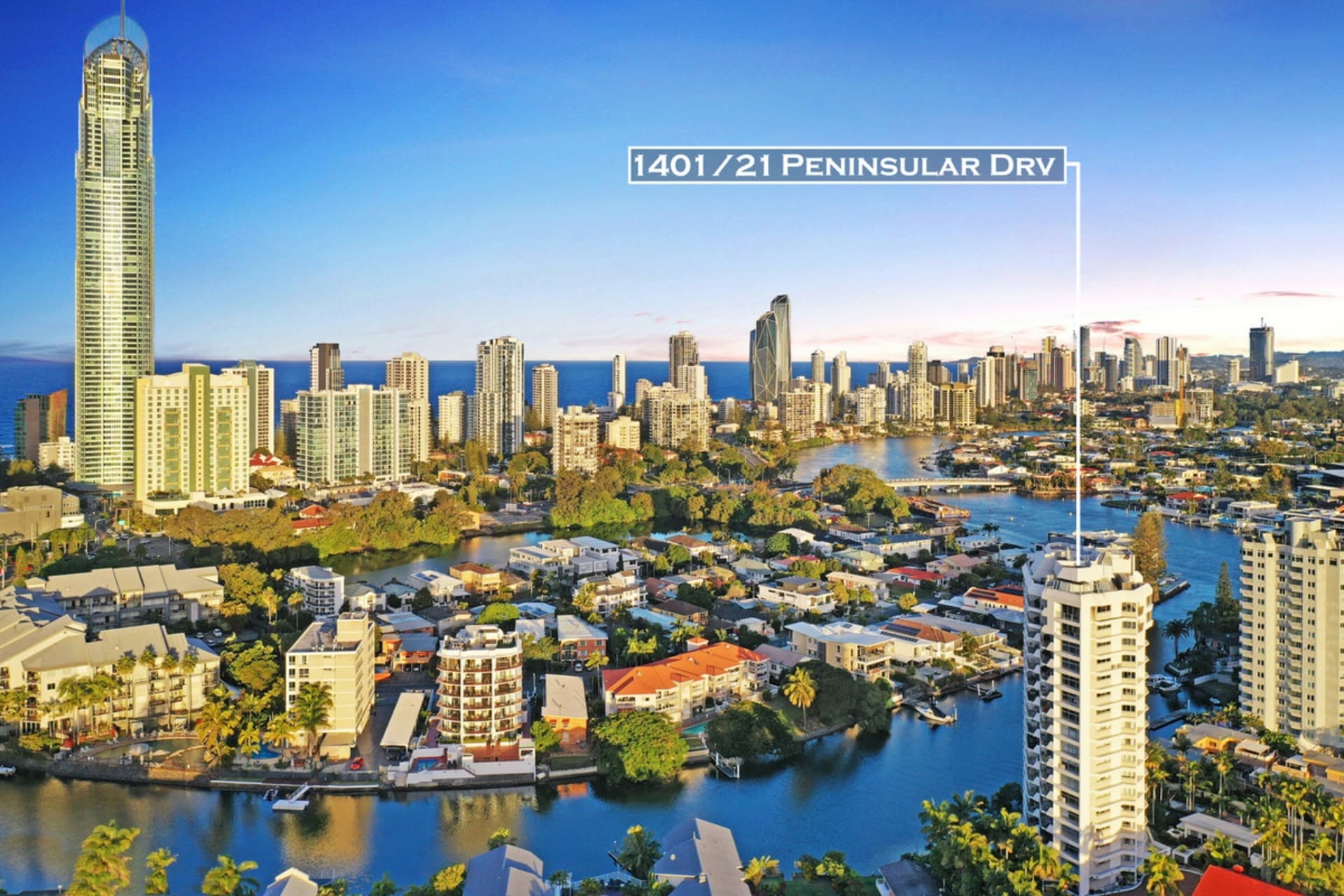 1401/21 Peninsular Drive, Surfers Paradise, Surfers Paradise - Thumbnail 3