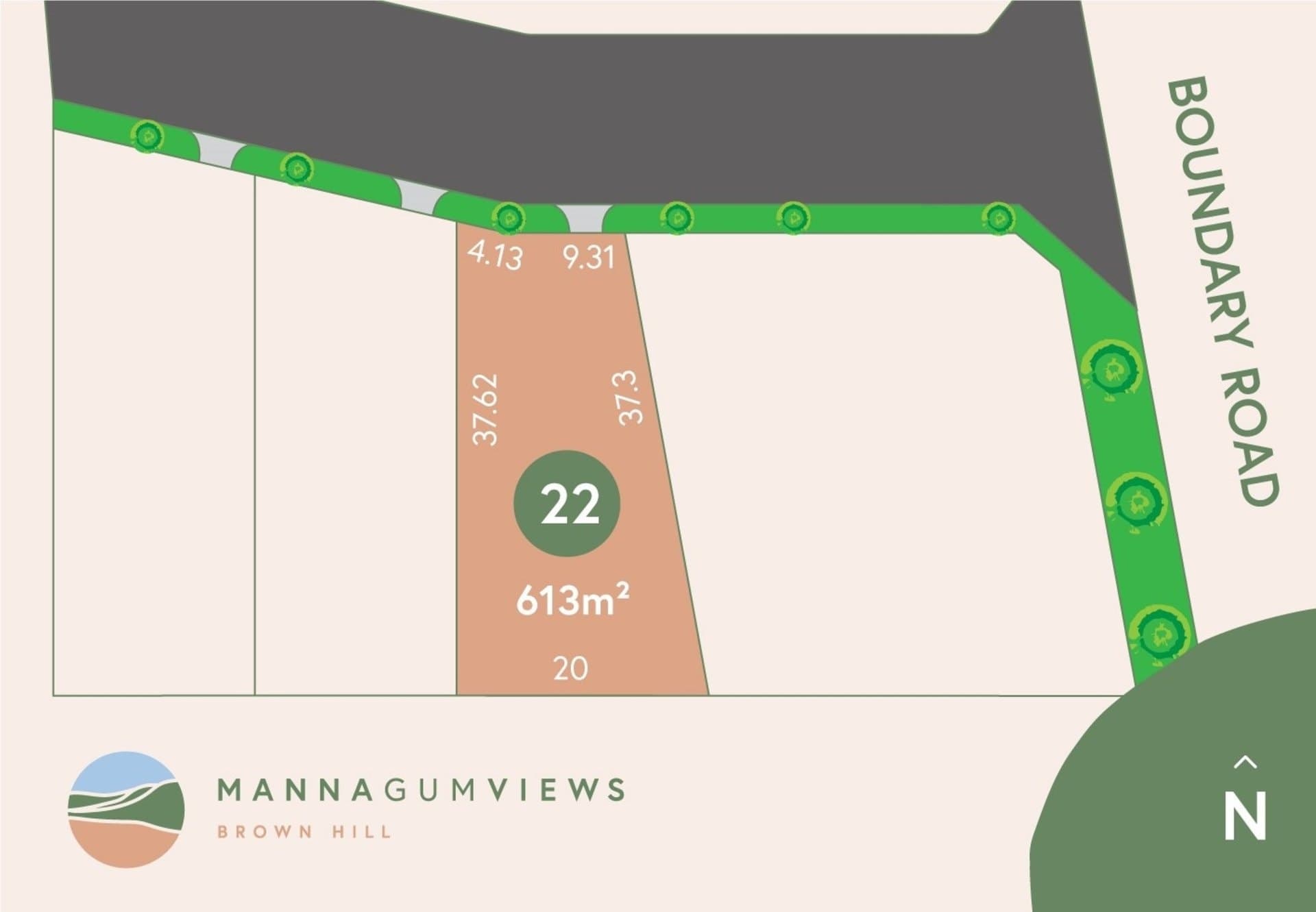 Lot Manna Gum Views Lot 22 No. 3 Woodrush Court, Brown Hill, Brown Hill - Image 1