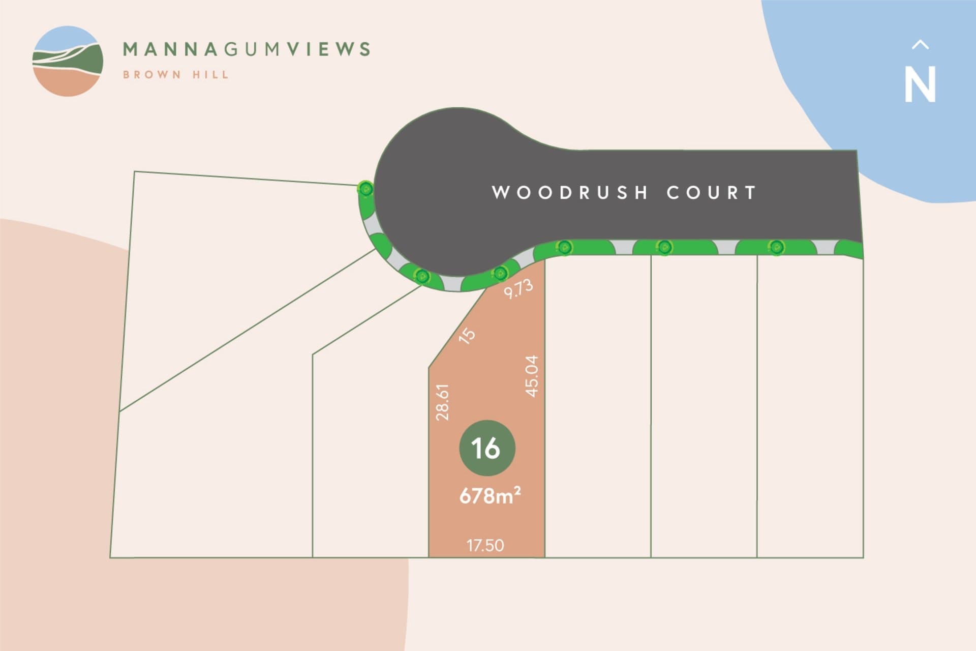 Lot Manna Gum Views Lot 16 No. 15 Woodrush Court, Brown Hill, Brown Hill - Image 1