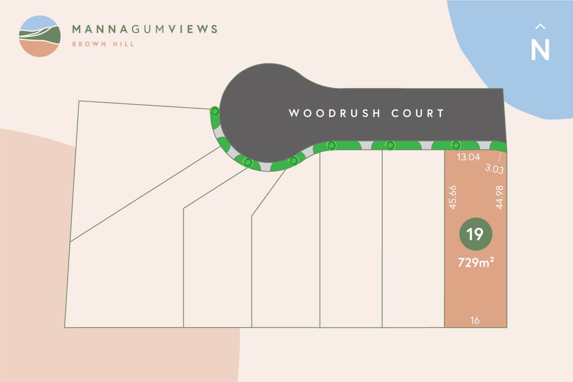 Lot Manna Gum Views Lot 19 No. 9 Woodrush Court, Brown Hill, Brown Hill - Image 1