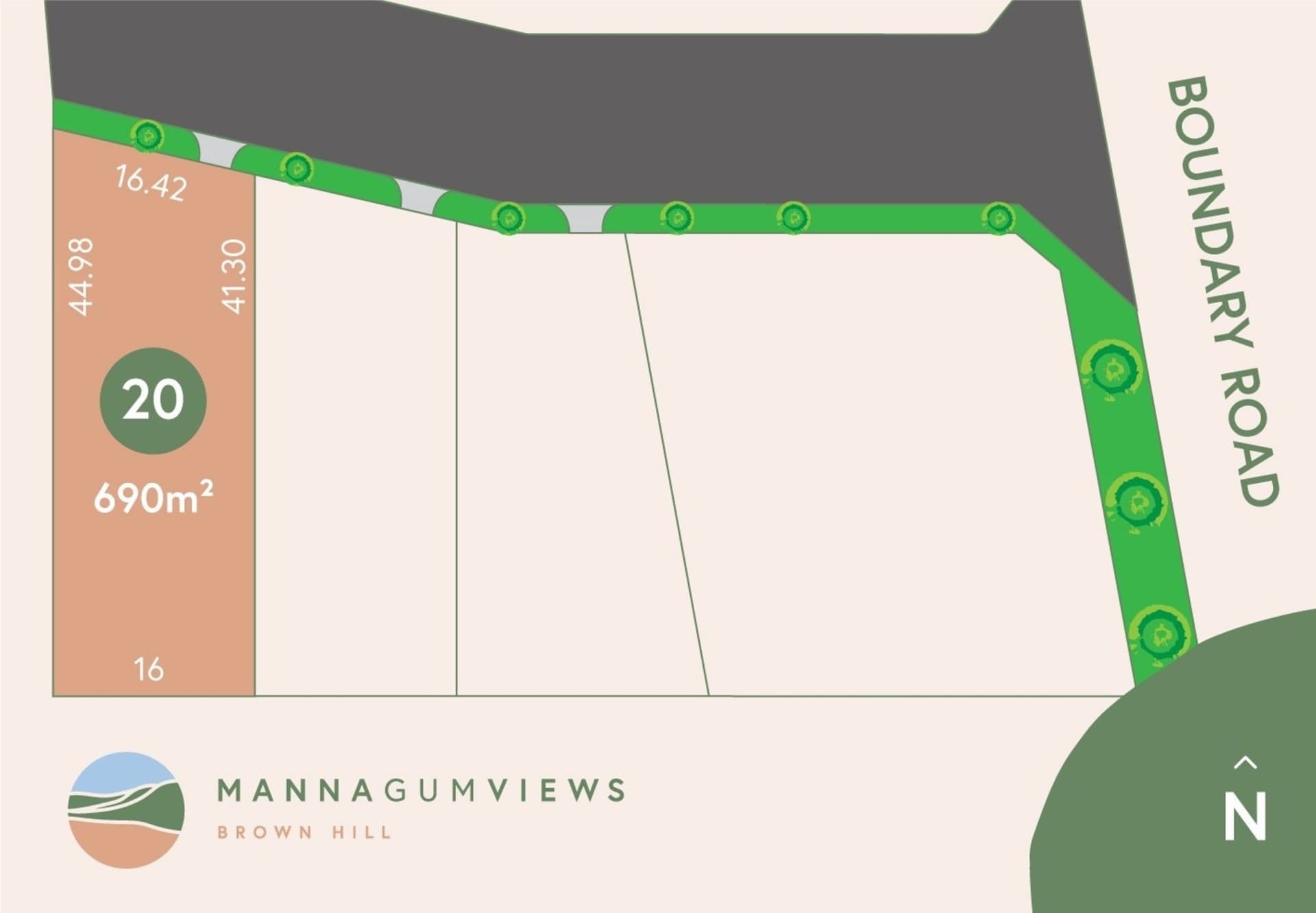 Lot Manna Gum Views Lot 20 No. 7 Woodrush Court, Brown Hill, Brown Hill - Image 1