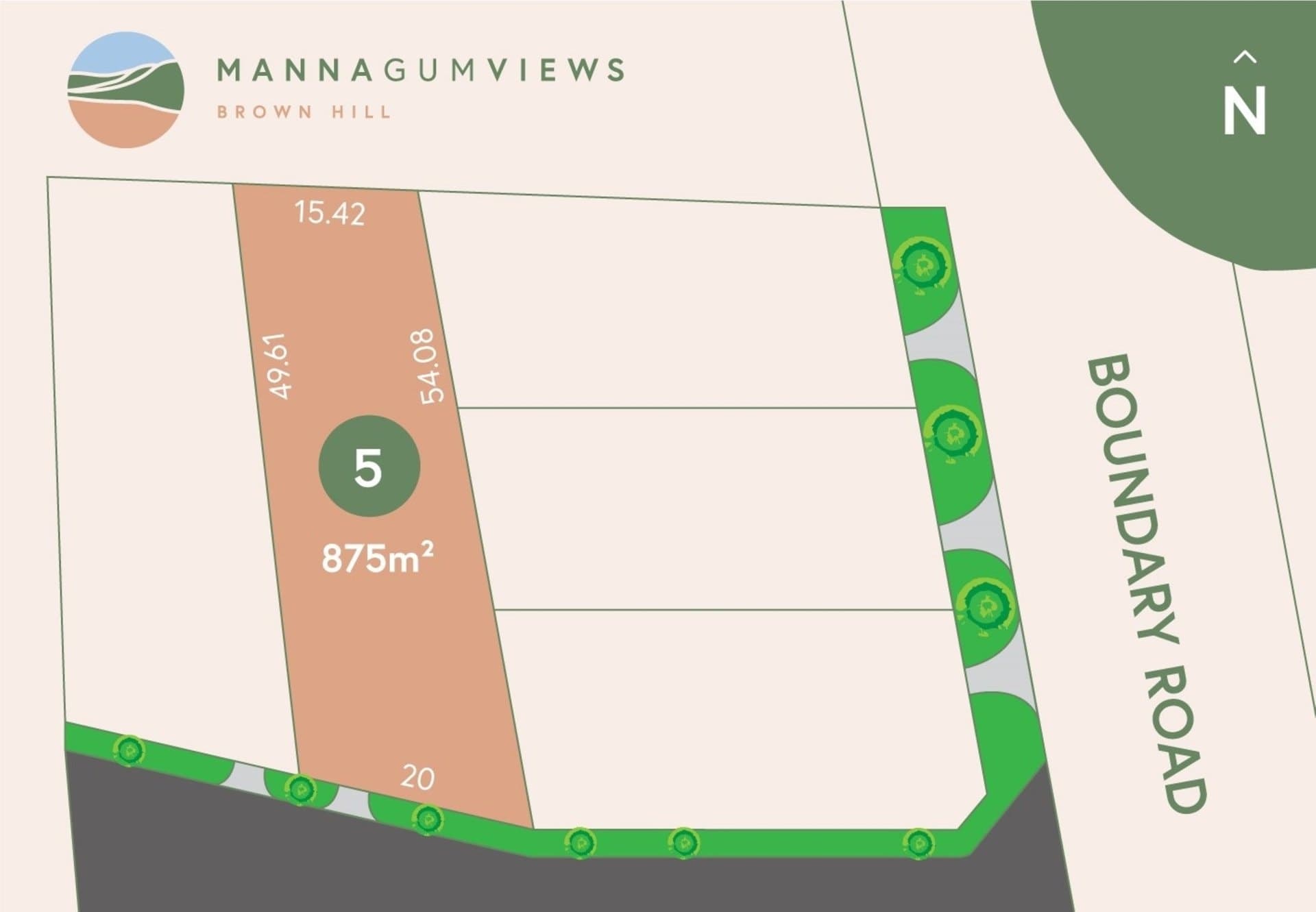 Lot Manna Gum Views Lot 5 No. 4 Woodrush Court, Brown Hill, Brown Hill - Image 1