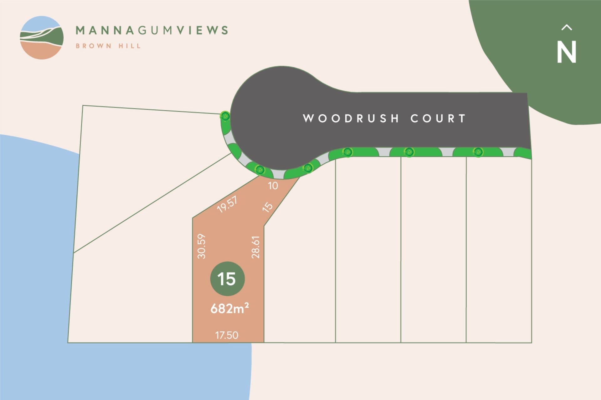 Lot Manna Gum Views Lot 15 No.17 Woodrush Court, Brown Hill, Brown Hill - Image 1