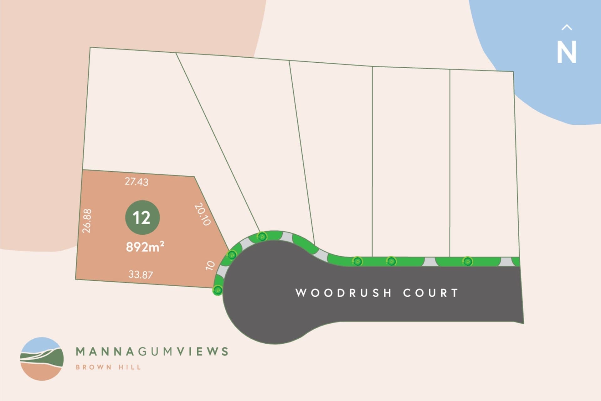 Lot Manna Gum Views Lot 12 No.18 Woodrush Court, Brown Hill, Brown Hill - Image 1