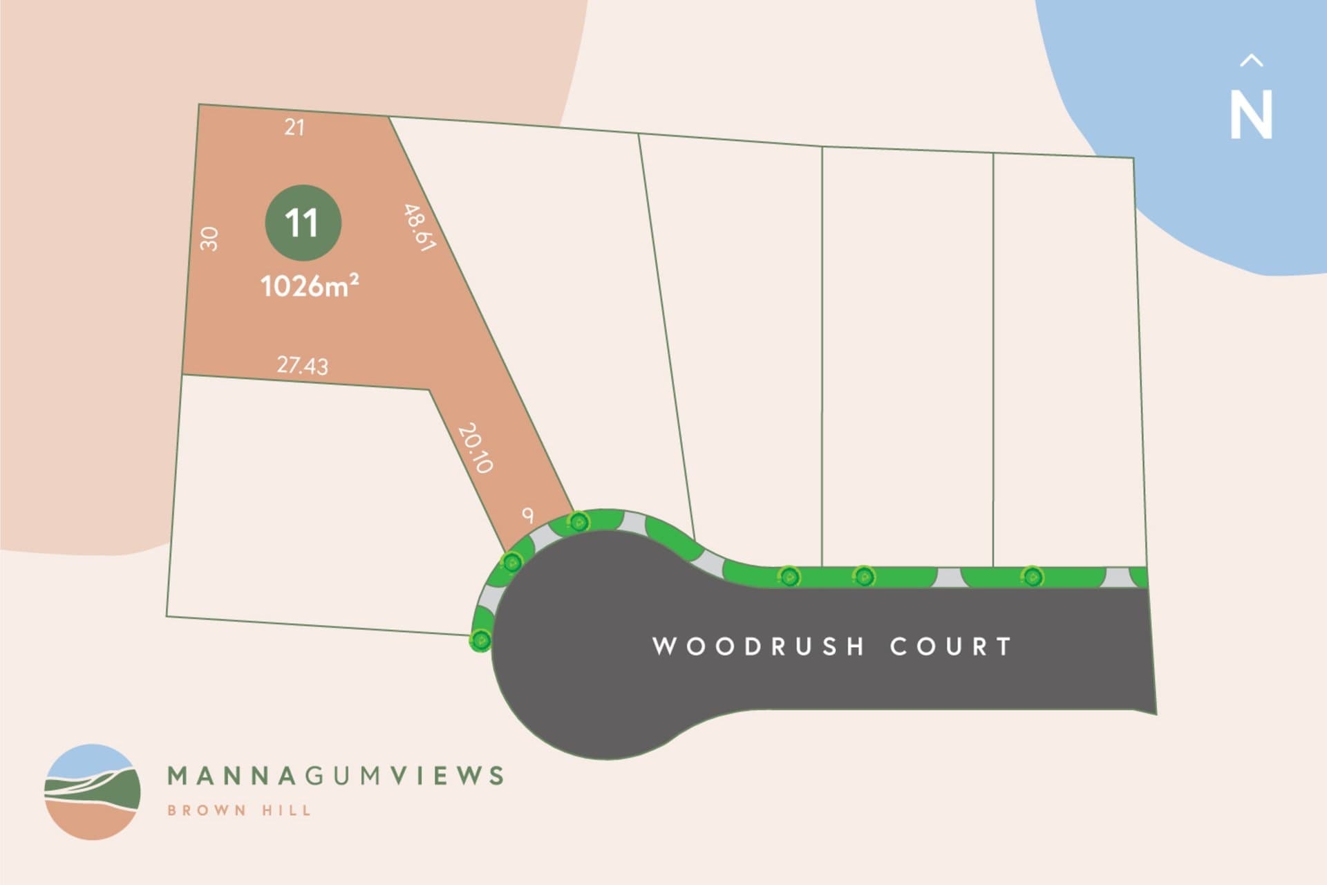 Lot Manna Gum Views Lot 11 No.16 Woodrush Court, Brown Hill, Brown Hill - Image 1