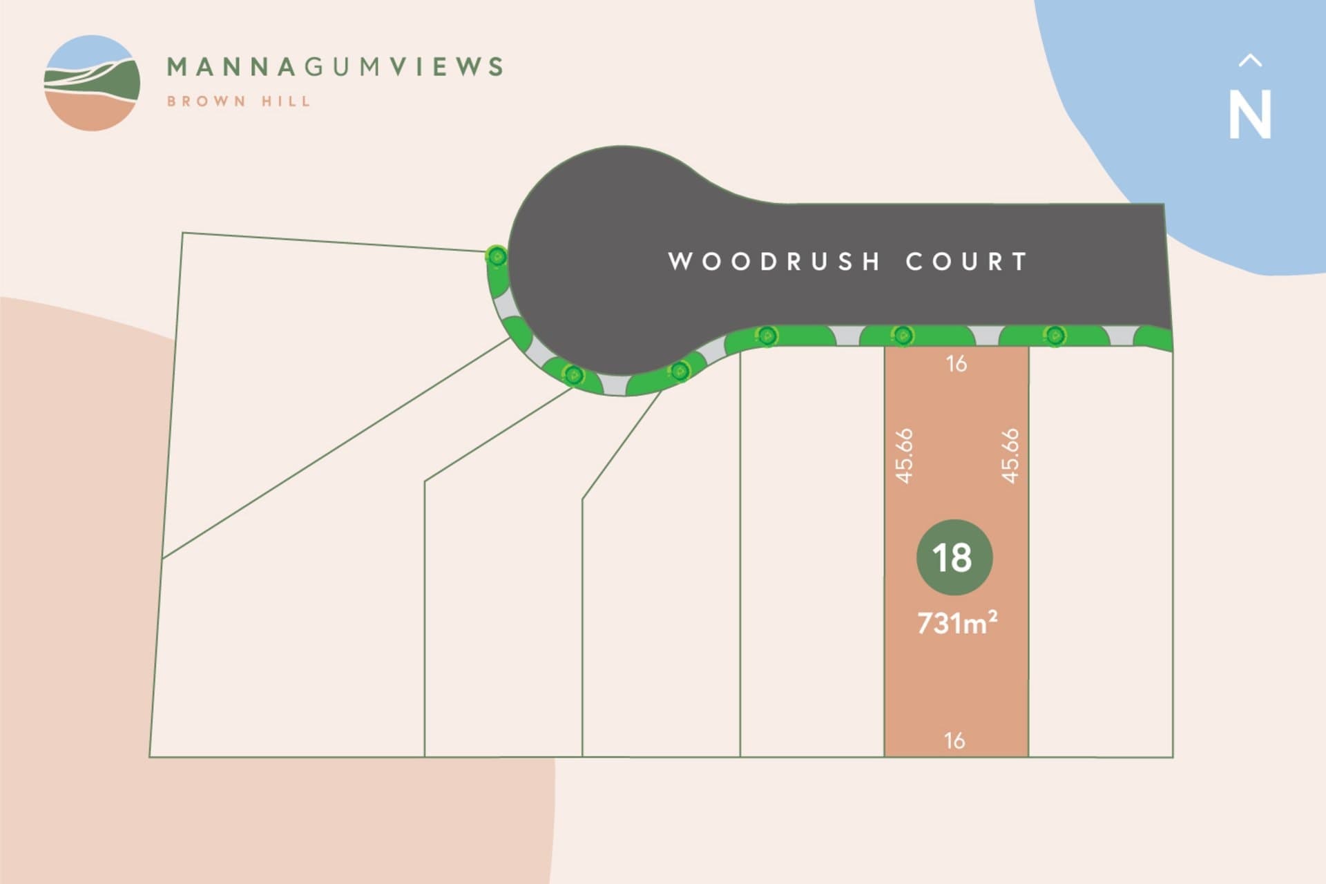 Lot Manna Gum Views Lot 18 No. 11 Woodrush Court, Brown Hill, Brown Hill - Image 1