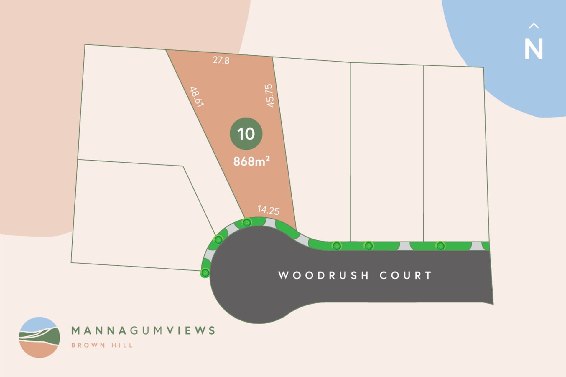 Lot Manna Gum Views Lot 10 No.14 Woodrush Court, Brown Hill, Brown Hill - Image 1