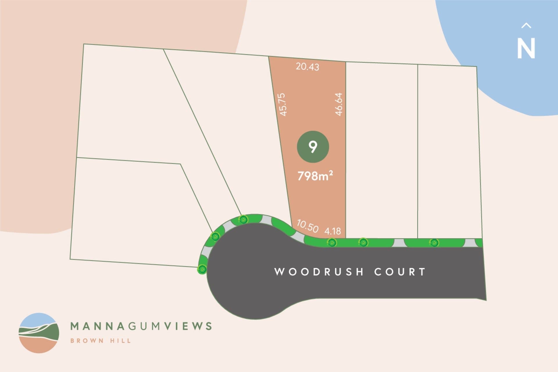 Lot Manna Gum Views Lot 9 No.12 Woodrush Court, Brown Hill, Brown Hill - Image 1