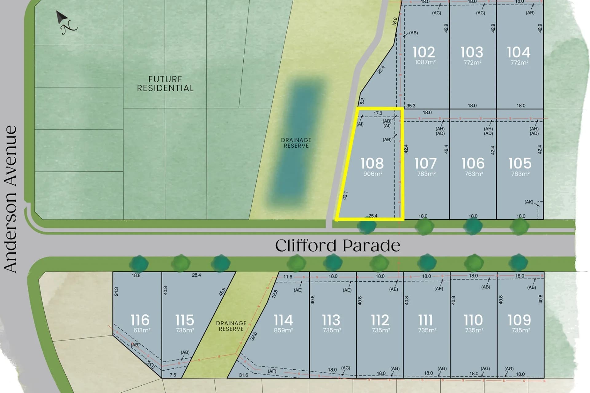 Lot 108, Clifford Parade - Thumbnail 2