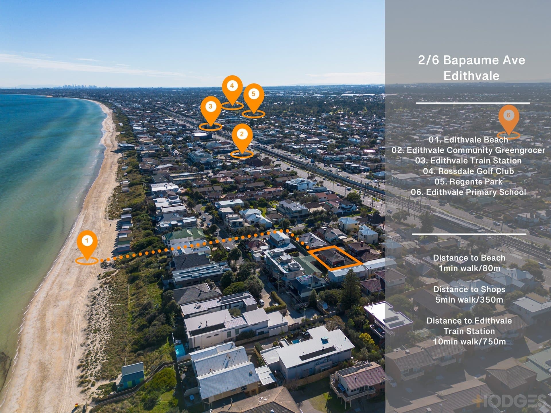 2 / 6 Bapaume Avenue, Edithvale, VIC, 3196, Edithvale - Image 1