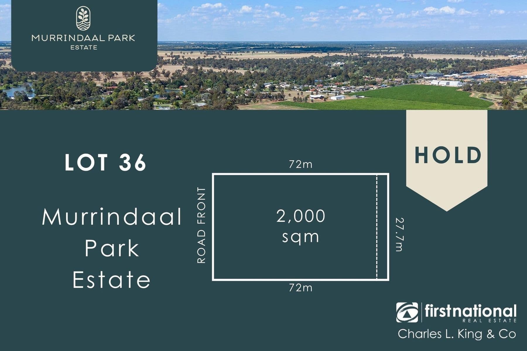 Murrindaal Park - Lot 36/420 Perricoota Road, Moama NSW 2731, Moama - Image 1