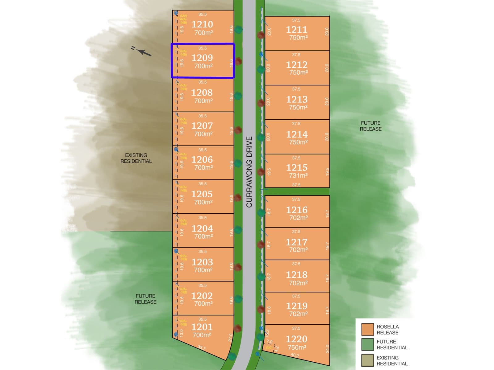 Lot 1209 Currawong Drive, Tamworth NSW 2340, Tamworth - Image 1