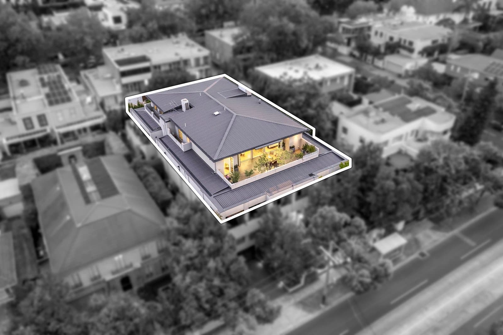 Penthouse 1174 Malvern Road, Malvern - Image 1