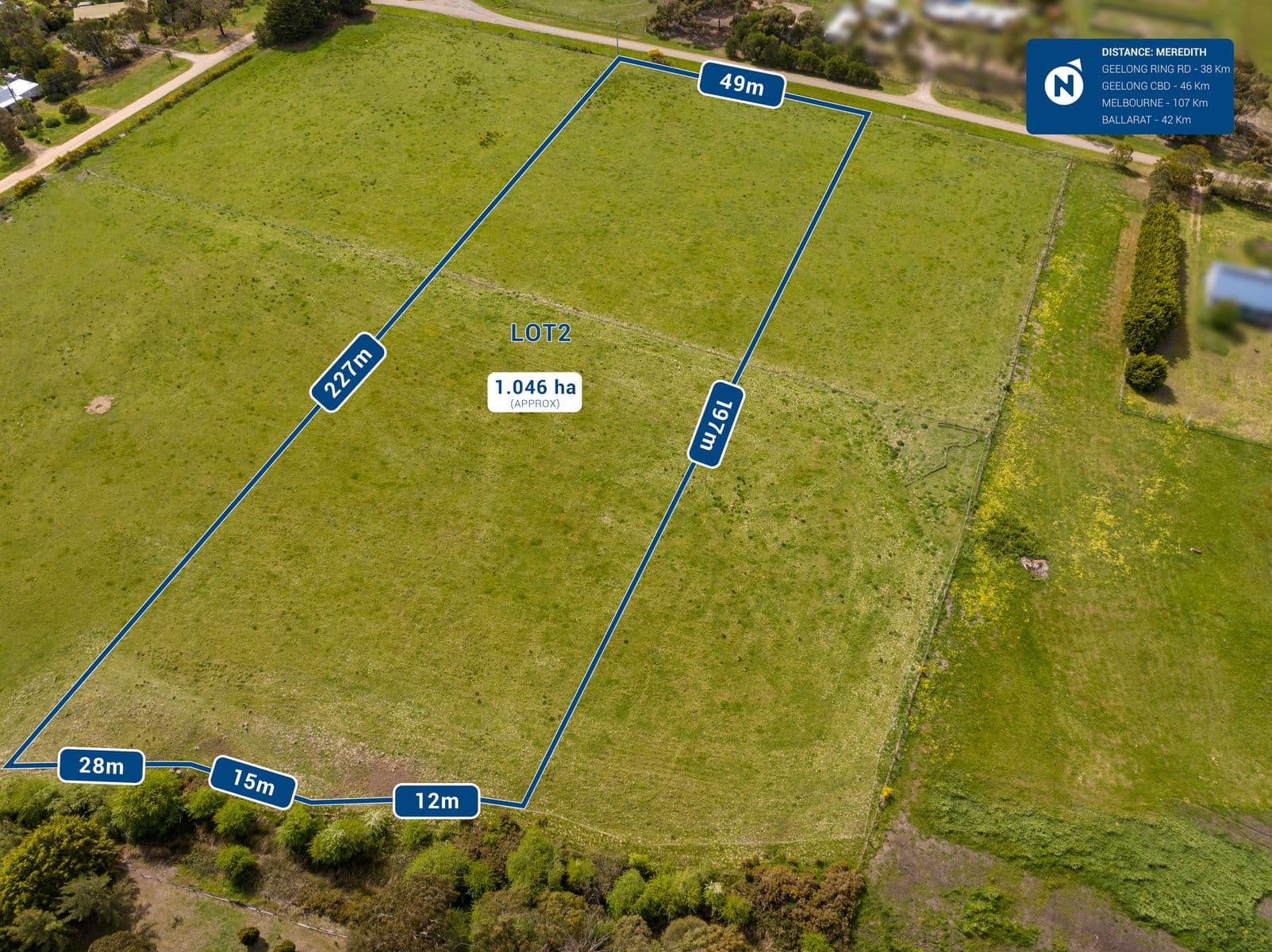 Lot 2 12a Grant Street, Meredith VIC 3333, Meredith - Thumbnail 3
