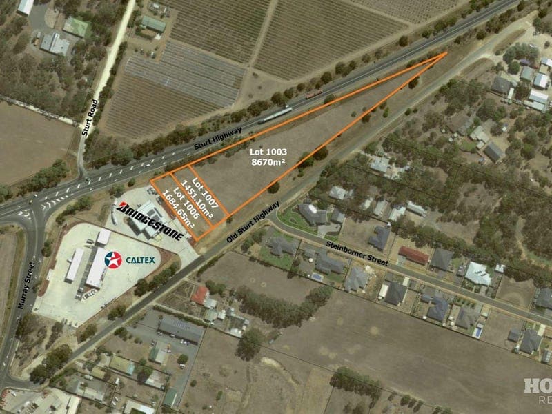 Lots 1003, 1006 & 1007 Sturt Highway, NURIOOTPA, Nuriootpa - Image 1