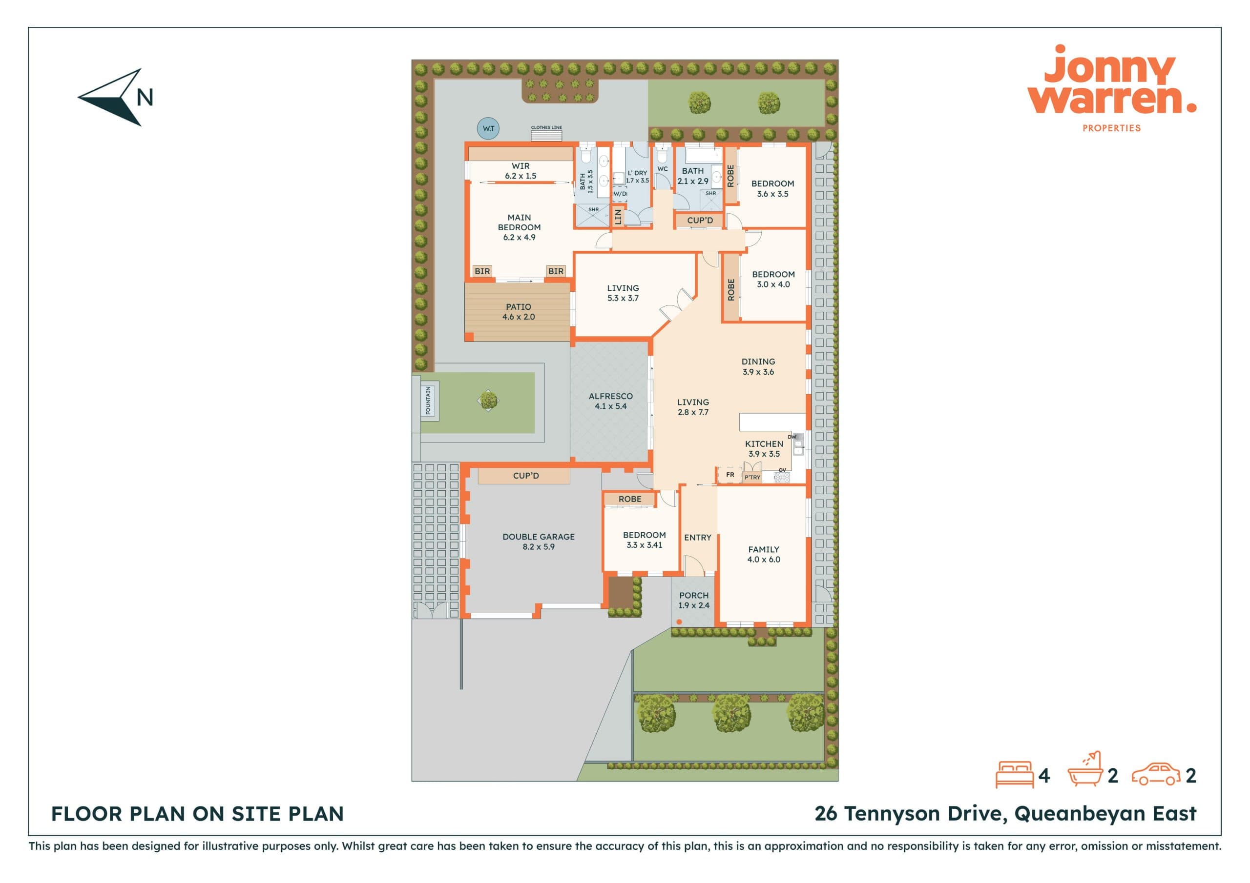 26 Tennyson Drive, Queanbeyan East 2620, Queanbeyan East - Image 1