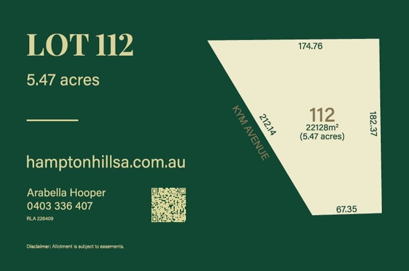 Lot 112,  Kym Avenue, Littlehampton - Thumbnail 2