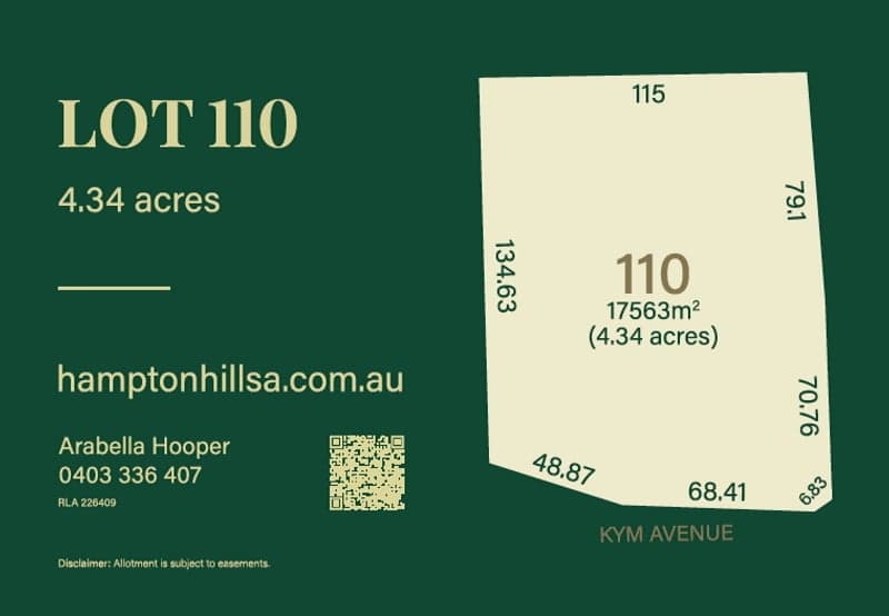 Lot 110,  Kym Avenue, Littlehampton - Thumbnail 4