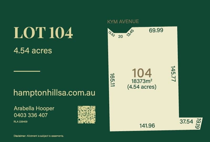 Lot 104,  Kym Avenue, Littlehampton - Image 1