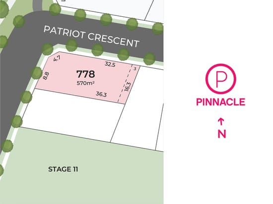 Lot Pinnacle Lot 778 Patriot Crescent, Smythes Creek, Smythes Creek - Image 1