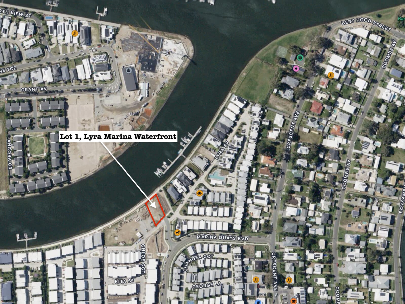 Lot 1 Lyra Marina Waterfront Hope Island QLD 4212, Hope Island - Thumbnail 3