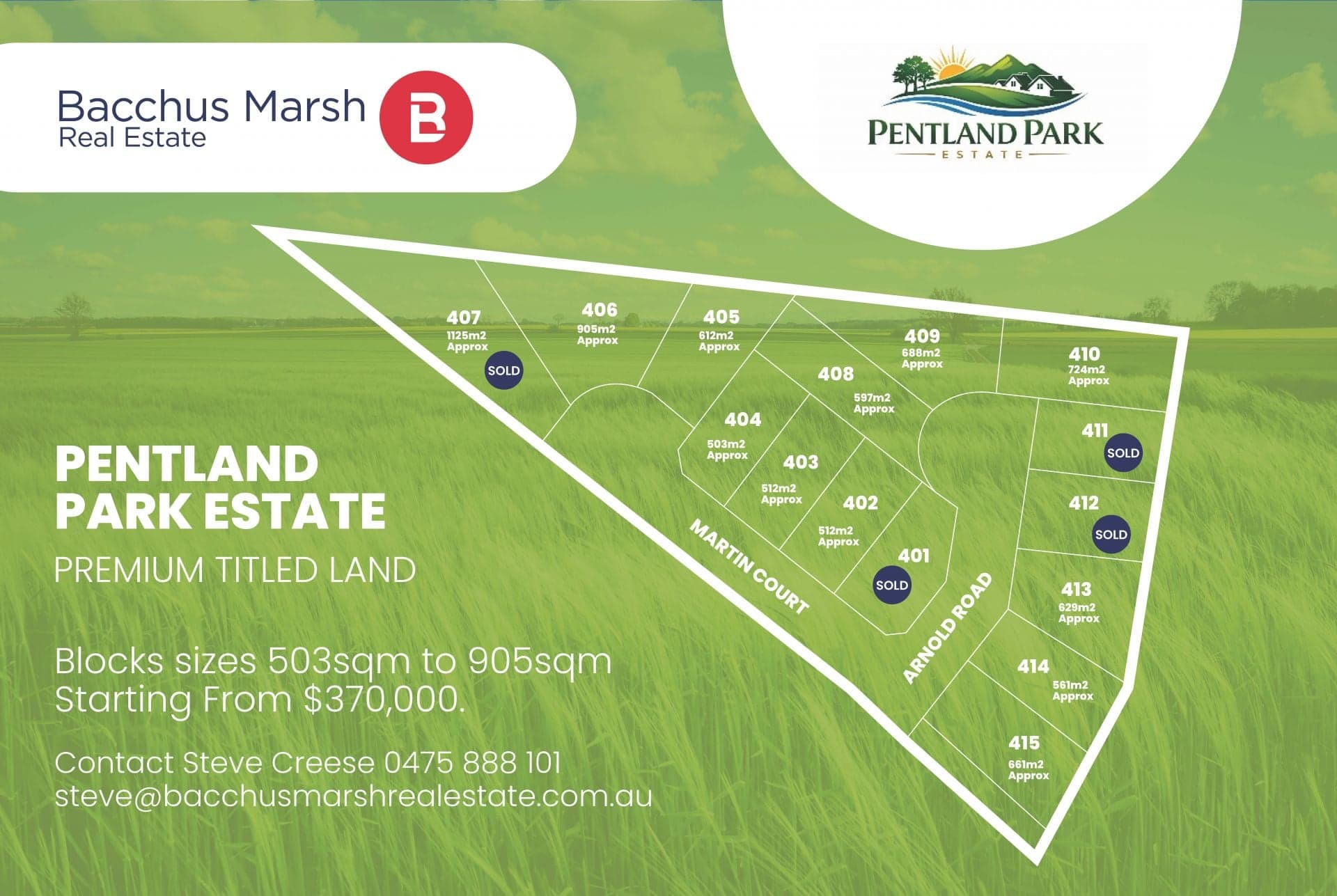 Lot 408, Arnold Road - Thumbnail 2