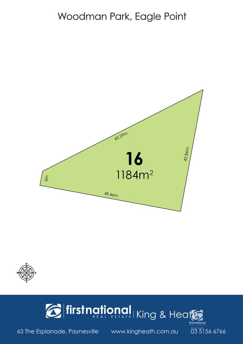 Lot 16, 30 Woodman Road, Eagle Point, VIC, 3878, Eagle Point - Image 1