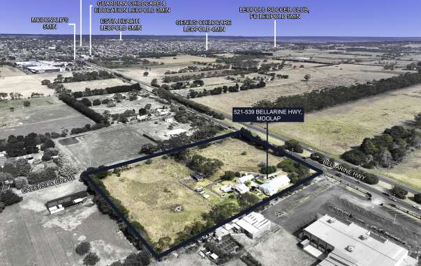 5 acres on Bellarine Highway, Corner lot !!!, Moolap - Image 1