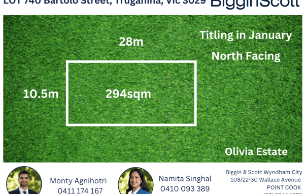 Lot 740 Bartolo Street, Truganina, VIC, Truganina - Image 1