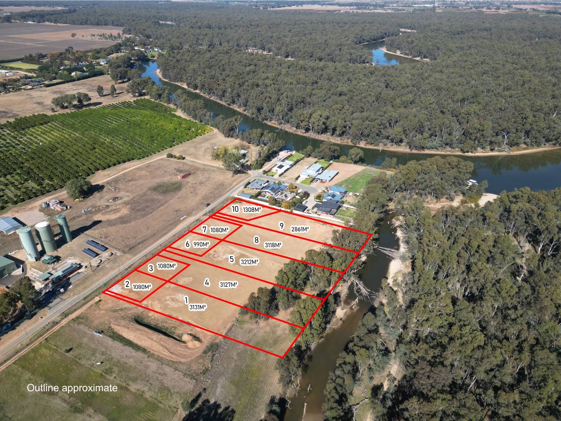 Lots 1-10, , Buchanans Road, Barooga - Thumbnail 2