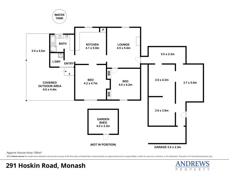 291 HOSKIN ROAD
MONASH SA 5342, Monash - Image 1