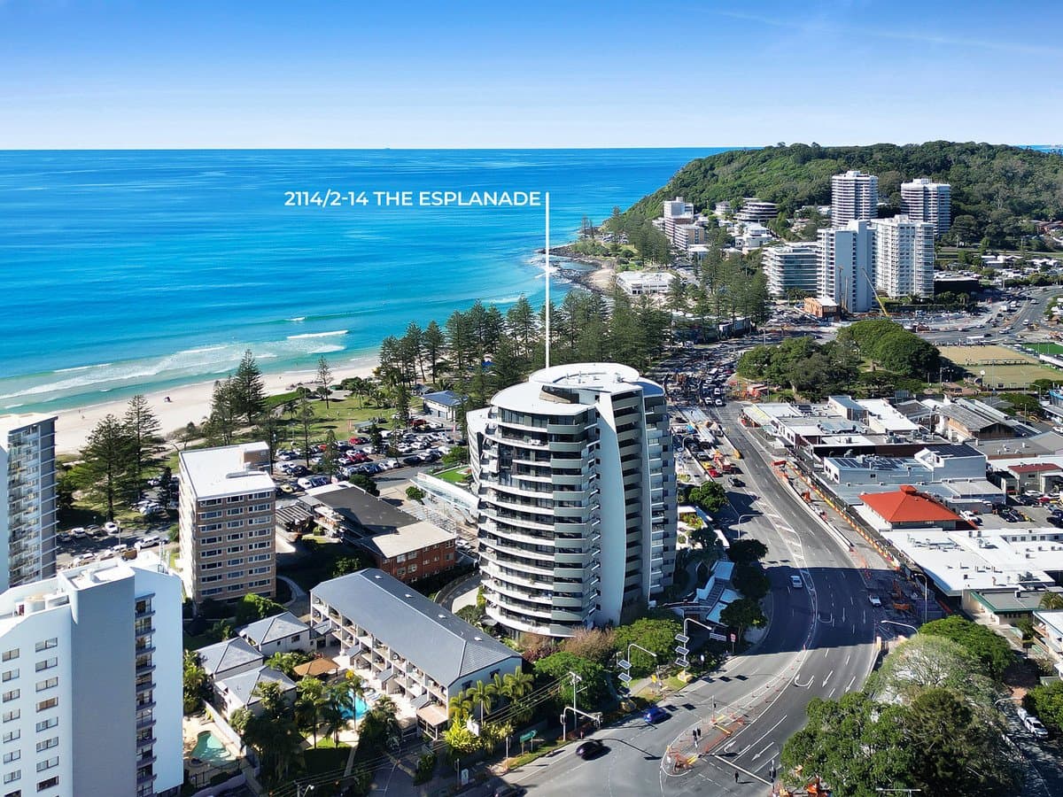 2114/2-14 The Esplanade, Burleigh Heads QLD 4220, Burleigh Heads Property Image - Image 1