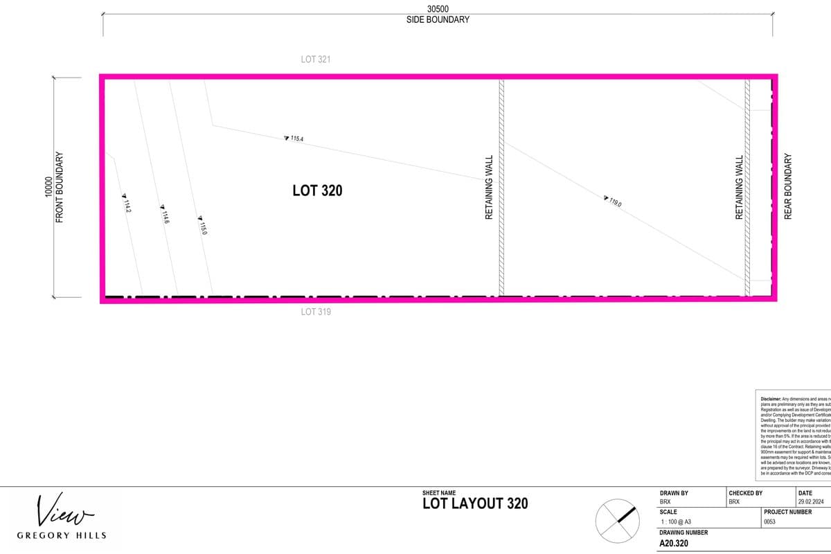 Lot 320 View, Gregory Hills - Thumbnail 2