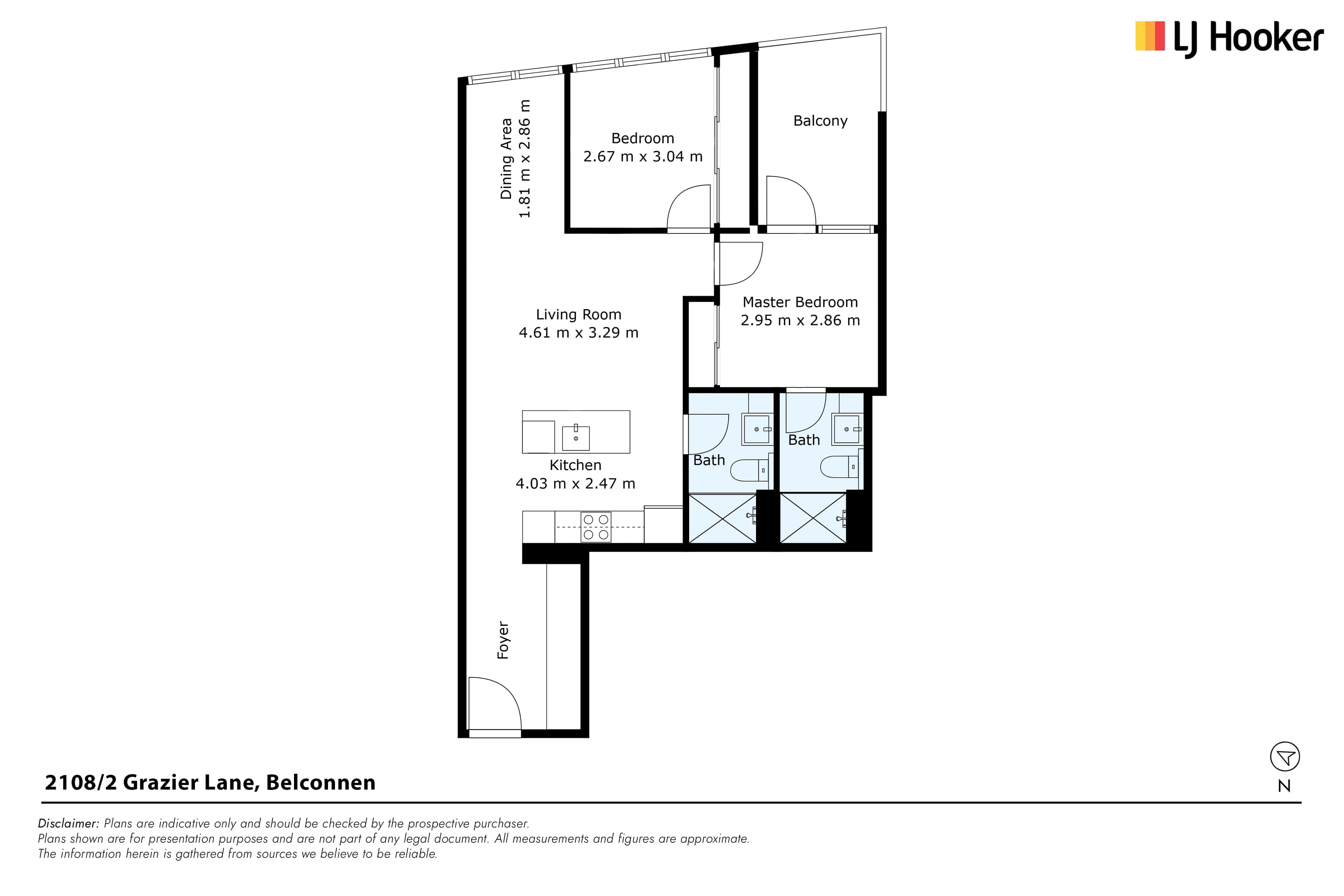 2108/2 Grazier Lane, Belconnen, Belconnen - Image 1