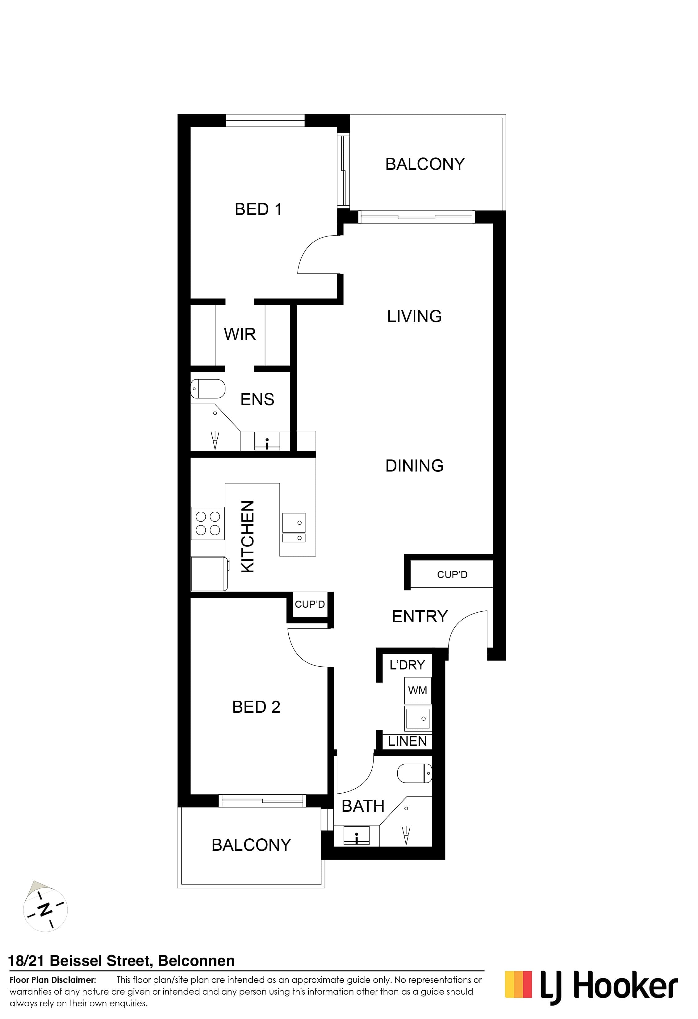 18A/21 Beissel Street, Belconnen, Belconnen - Image 1
