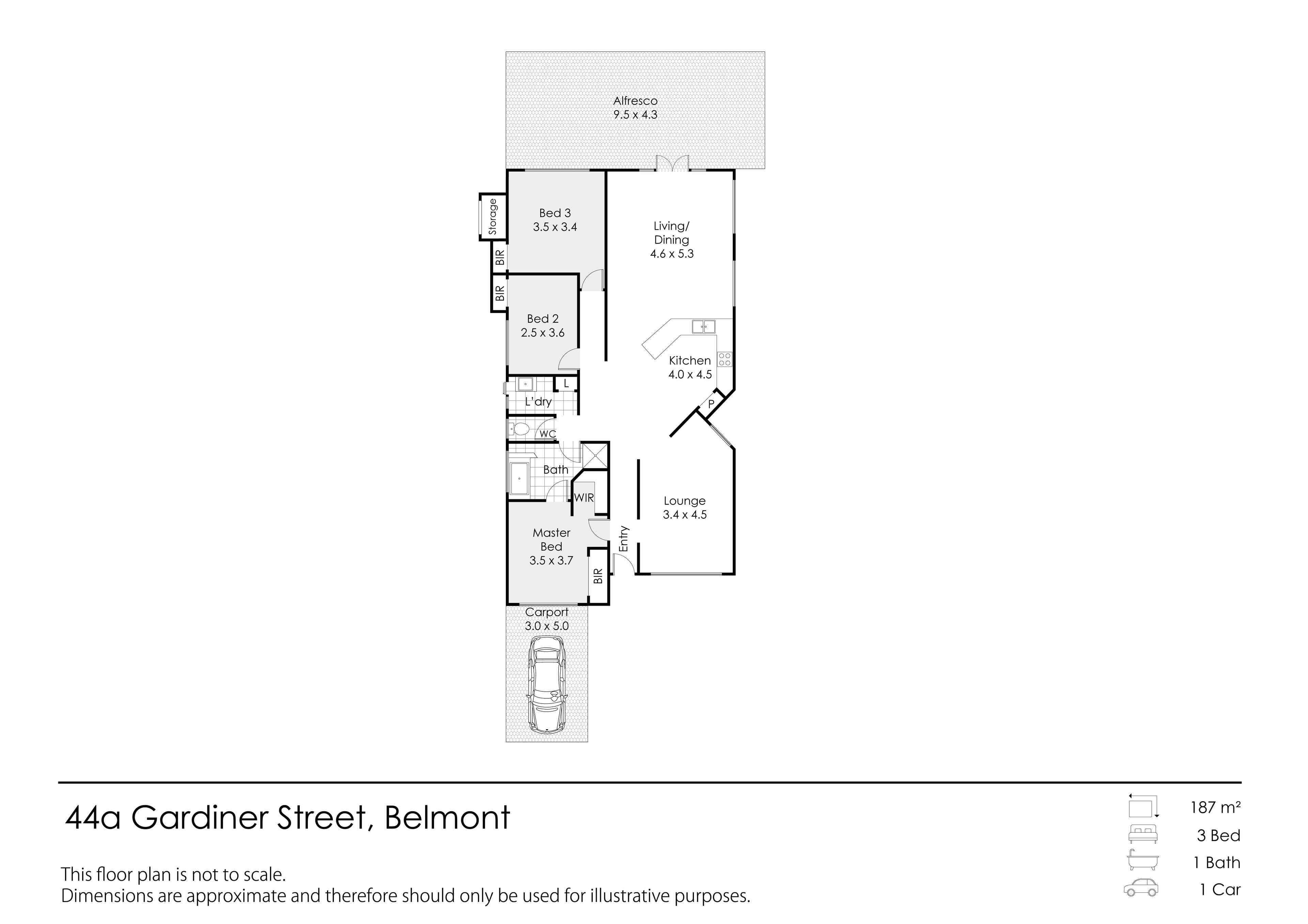 44A Gardiner Street, Belmont, Belmont - Image 1