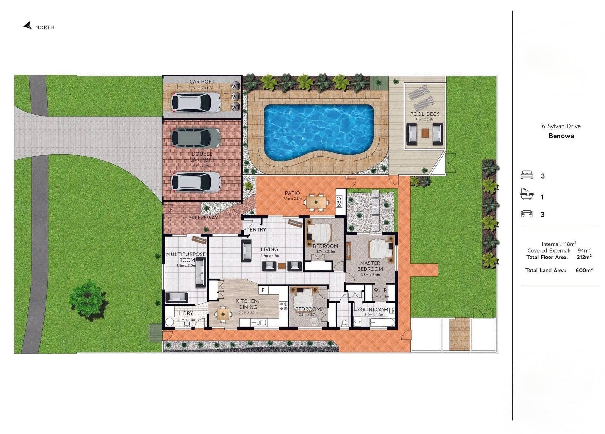 6 Sylvan Drive Benowa QLD, Benowa - Image 1