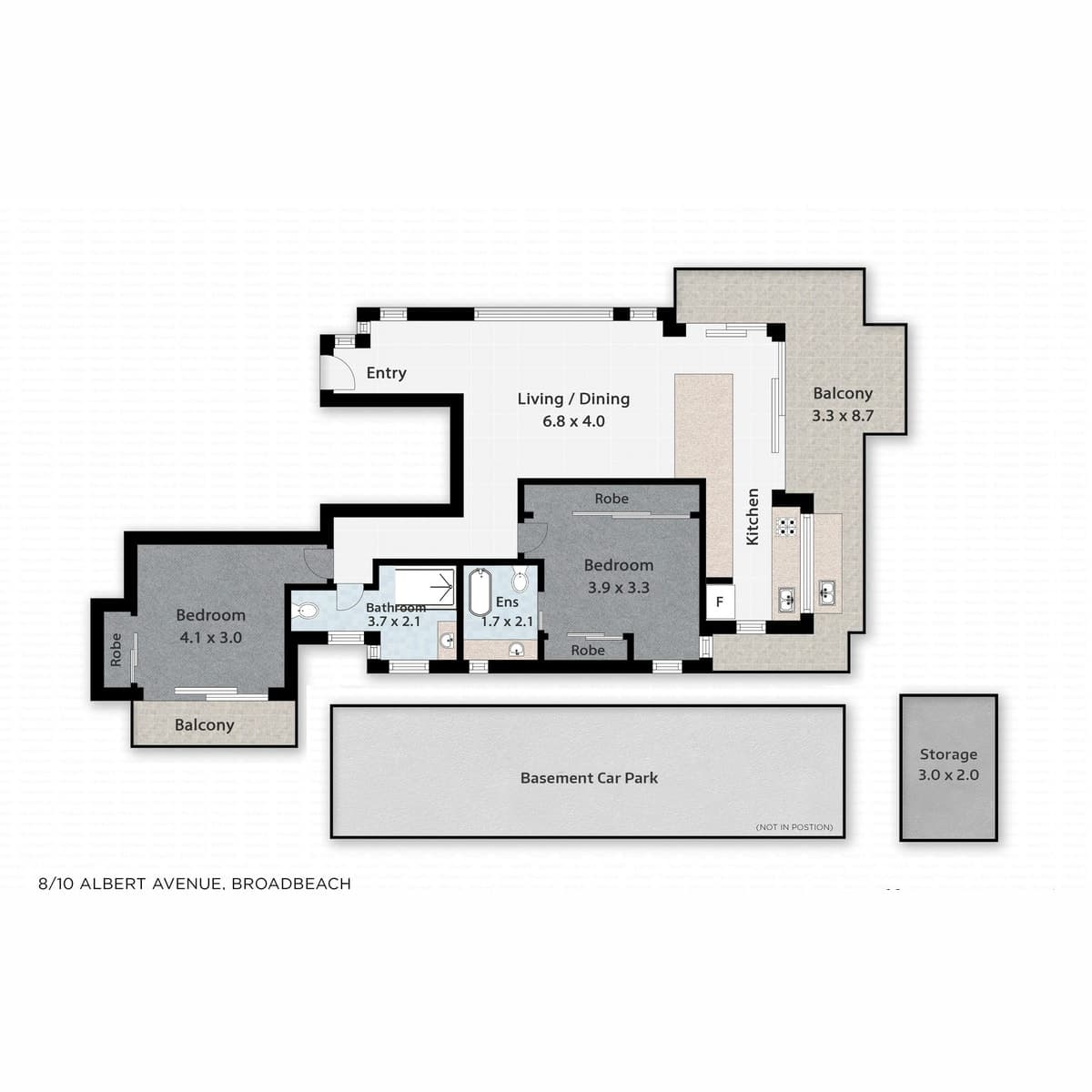 8/10 Albert Avenue Broadbeach QLD, Broadbeach - Image 1