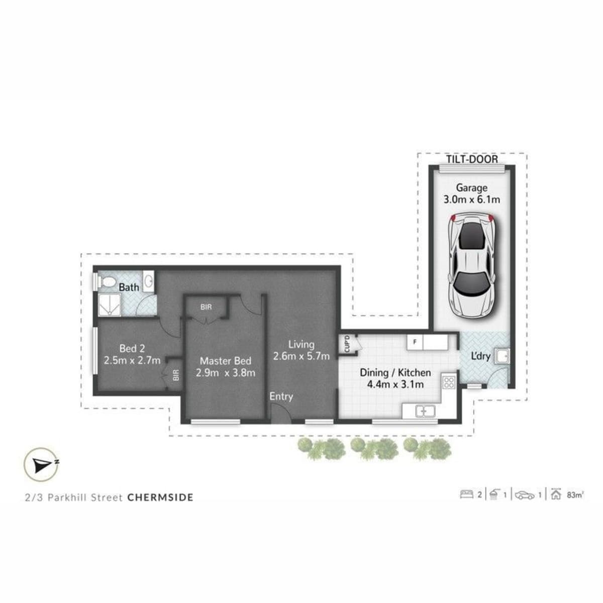 2/3 Parkhill Street Chermside QLD, Chermside - Image 1