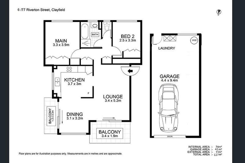 6/77 Riverton Street Clayfield QLD, Clayfield - Image 1