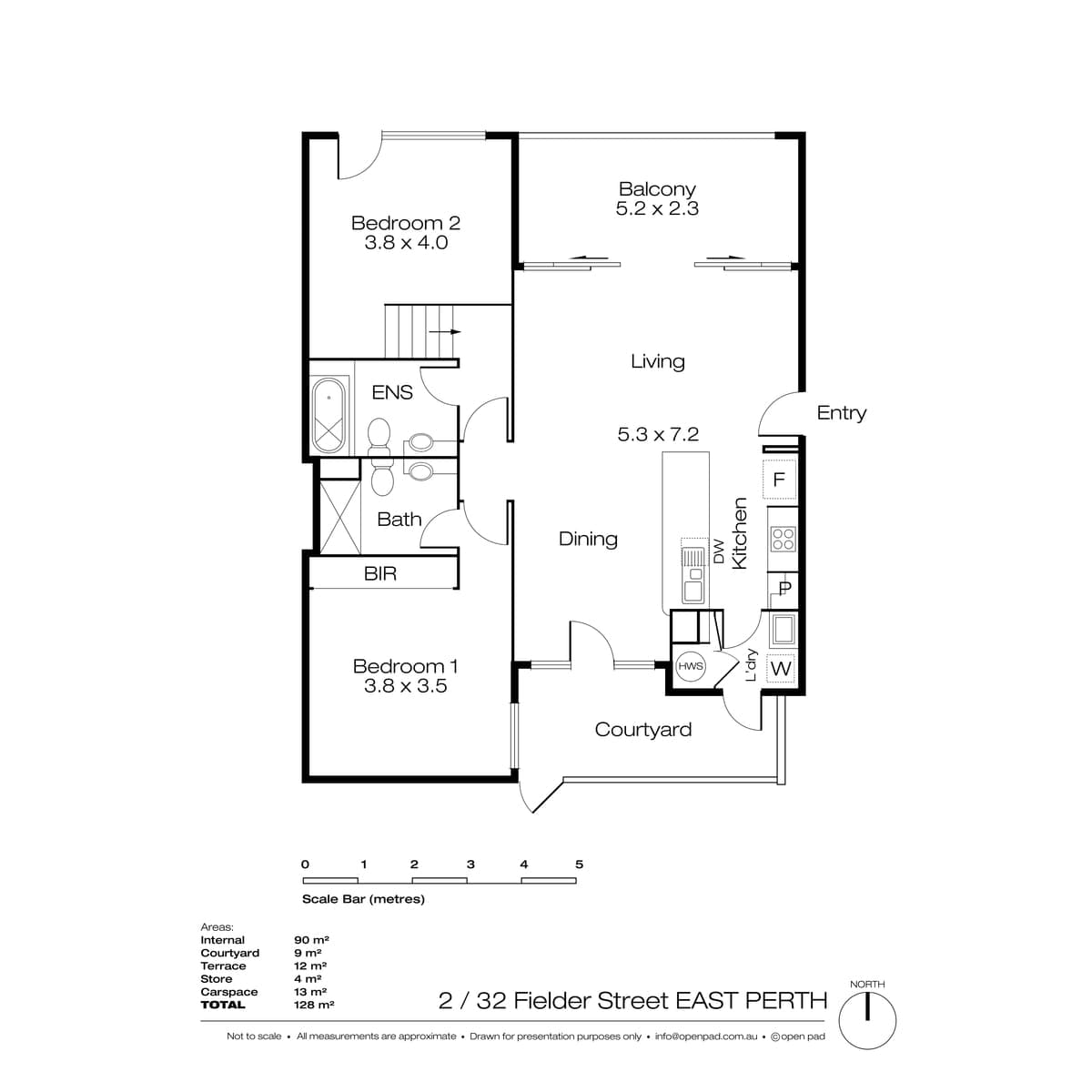 2/32 Fielder Street East Perth WA, East Perth - Image 1