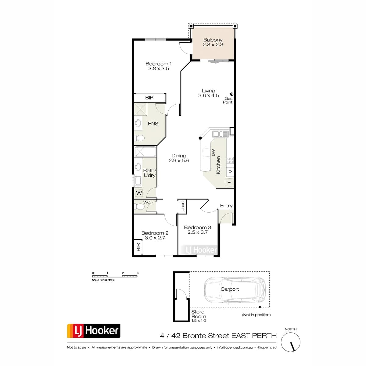 4/42 Bronte Street East Perth WA, East Perth - Image 1