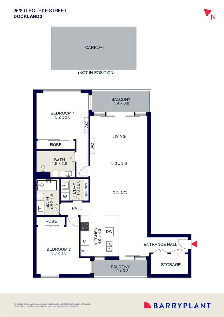 35/801 Bourke  Street, Docklands, VIC 3008, Docklands - Thumbnail 2