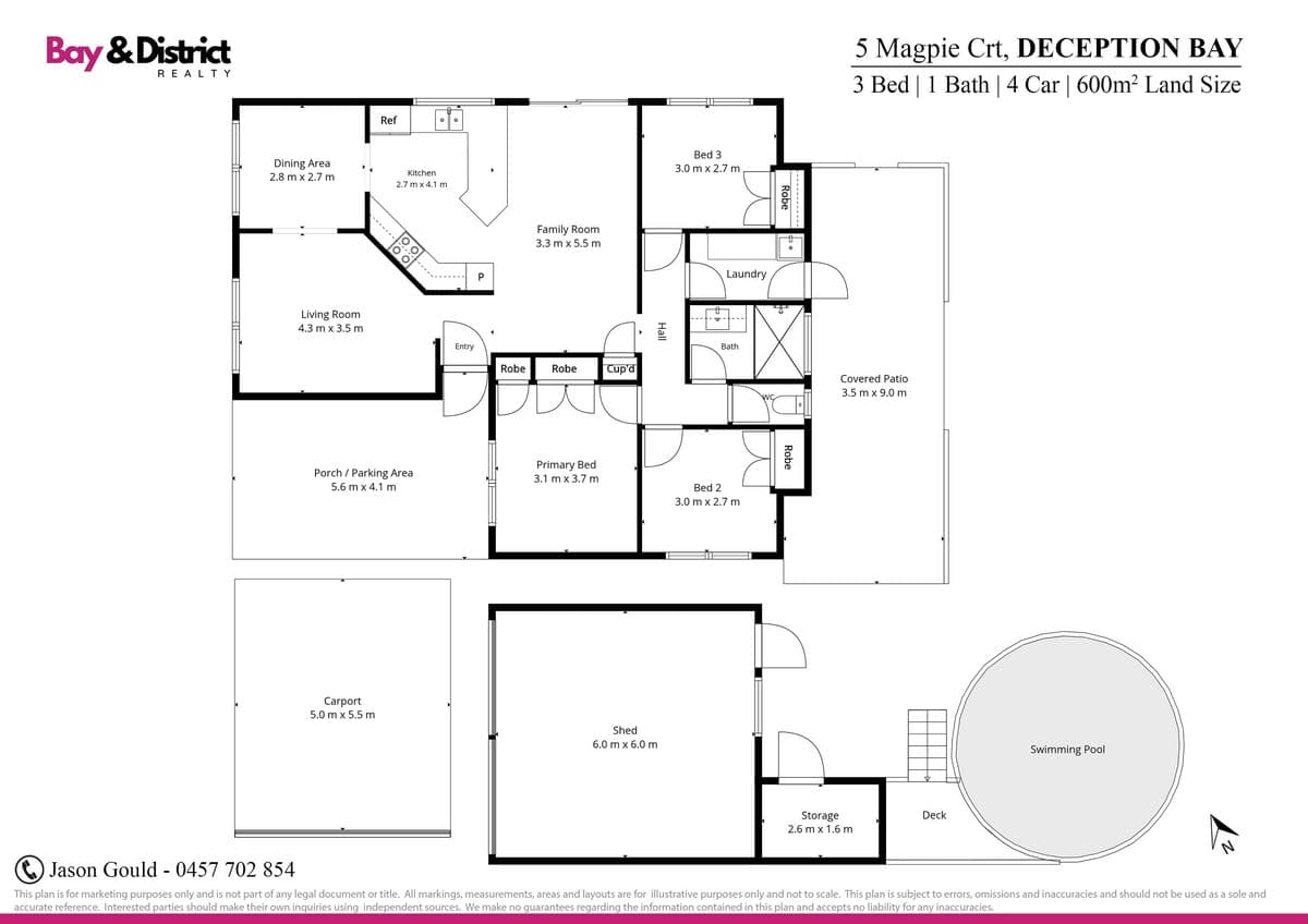 5 Magpie Court, DECEPTION BAY, Deception Bay - Thumbnail 4